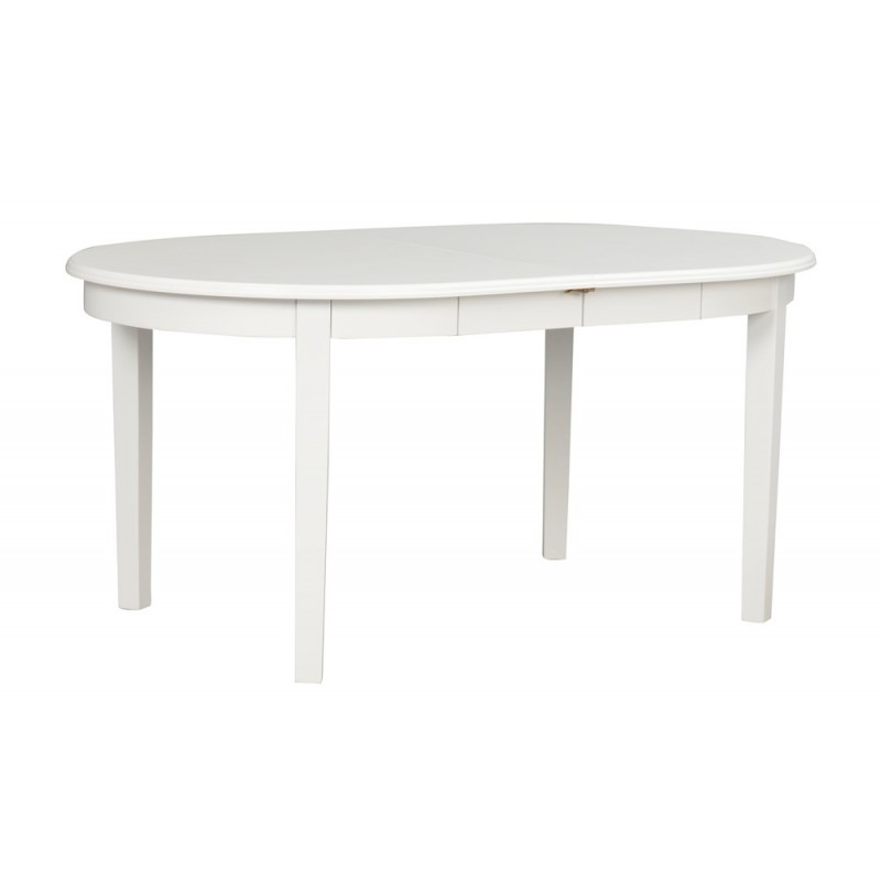 RO Koste Extending Dining Table Oval White